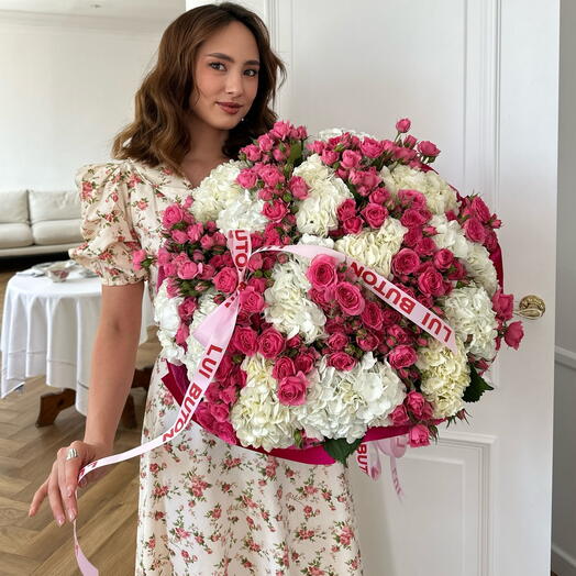 Букет «Розовое признание»