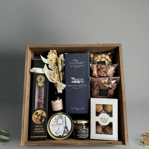 Премиальный подарок из деликатесов