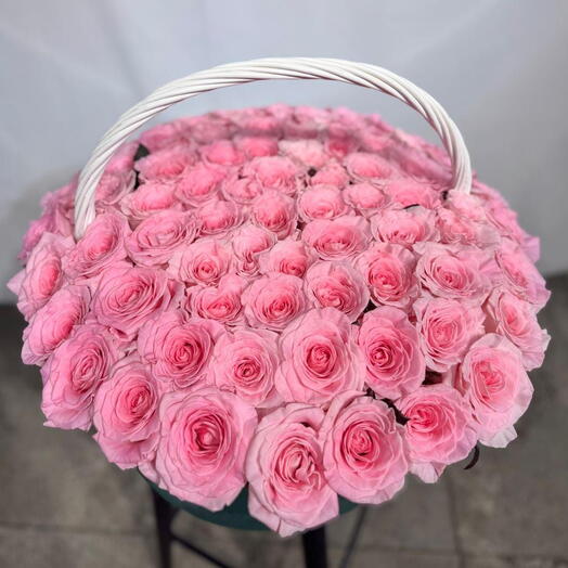 101 нежная роза