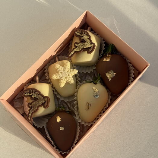 Сет клубника банан