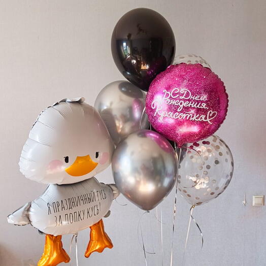 Набор шаров "Гусь для красотки"