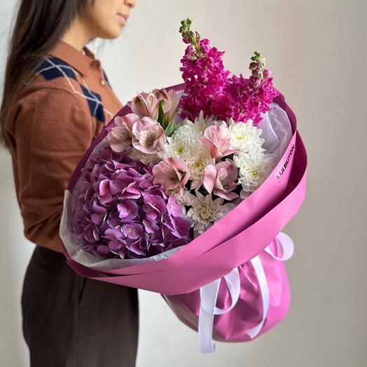 Букет "Пурпурный"