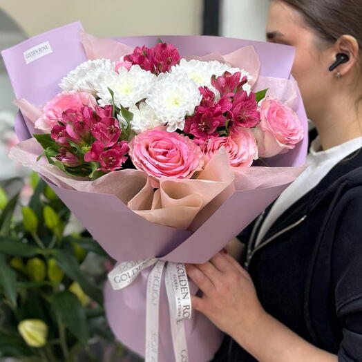 Микс букет весна