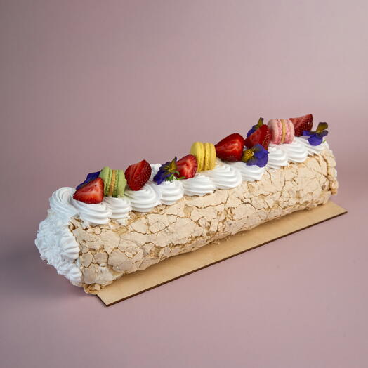 Меренговый рулет