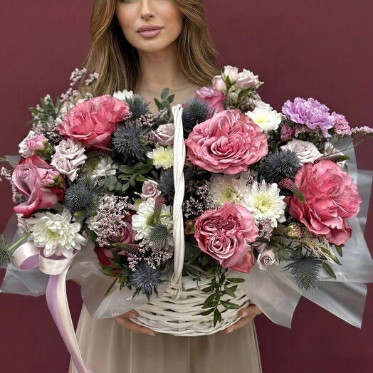 Flowers in the basket