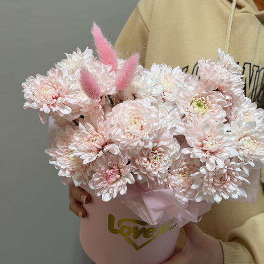Цветы в коробке 💖 Нежный цветок 💖