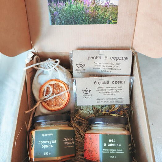 Подарочный бокс к  8 марта «Согревание и восстановление»