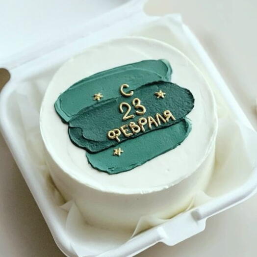 Бенто торт с 23 февраля