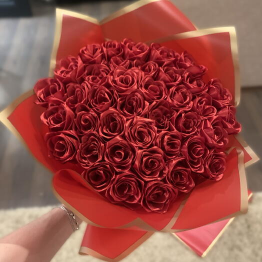 Букет из красной розы 🌹 39 штук