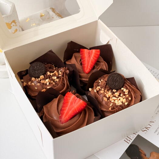 Капкейки подарок 🍓