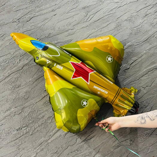 Воздушный шар самолёт истребитель
