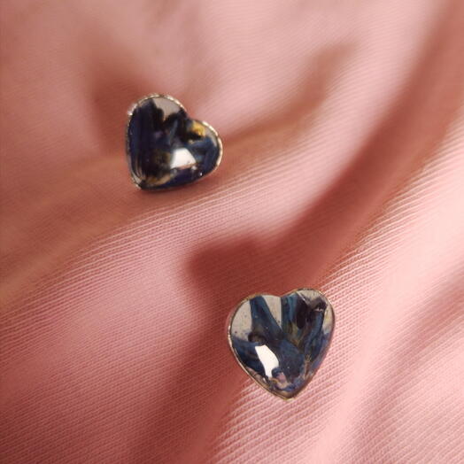Hearts shaped earrings