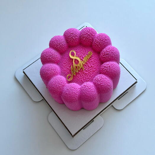 Муссовый бенто торт 8 марта