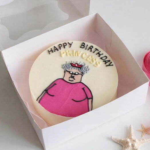 Бенто-торт  на день рождения для подруги/ сестры с юмором Happy Birthday