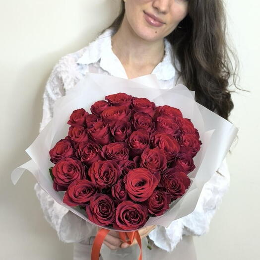 Букет из 31 красной розы🌹