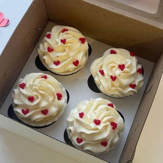 🧁Ванильные капкейки