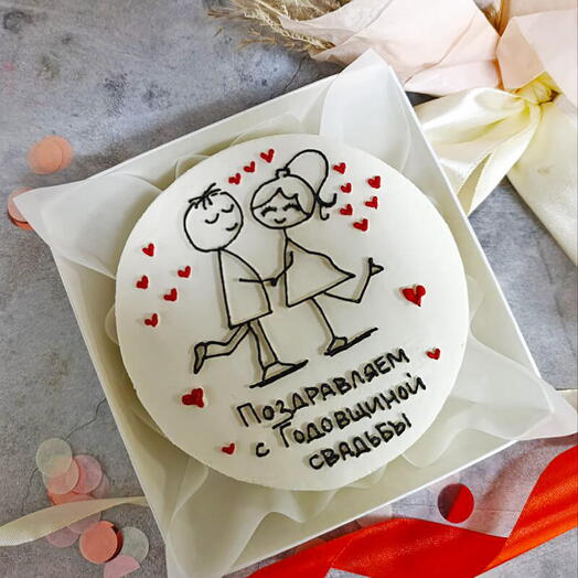 Бенто-торт на годовщину свадьбы