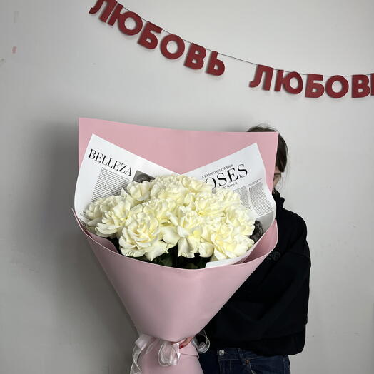 Букет «Белоснежный французский»