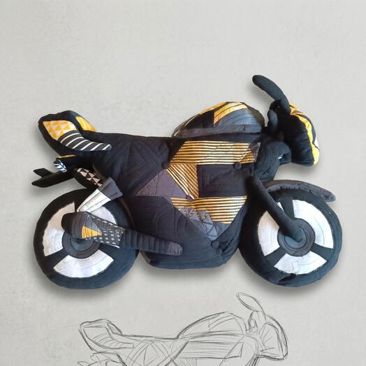 Мотоцикл - не игрушка Honda R1 , текстильная модель - антистресс