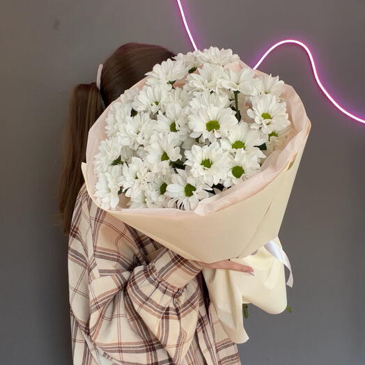 5 кустовых ромашек🤍💕