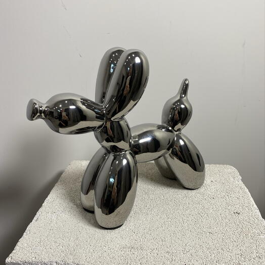 Статуэтка Balloon Dog серебро