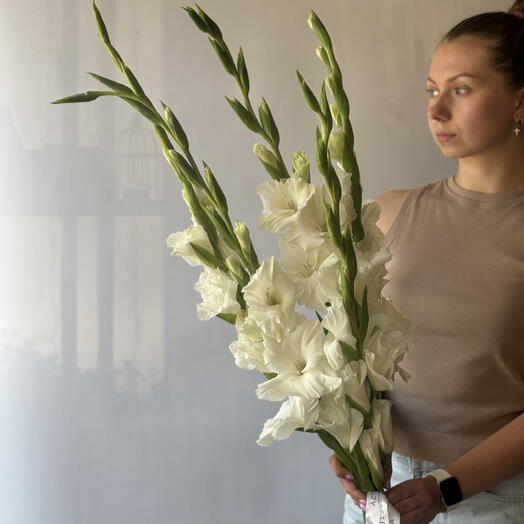 Букет из гладиолусов