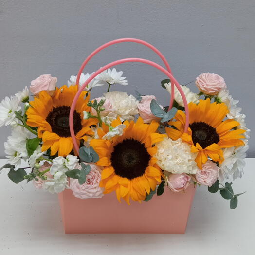 Сумочка с подсолнухами 🌼