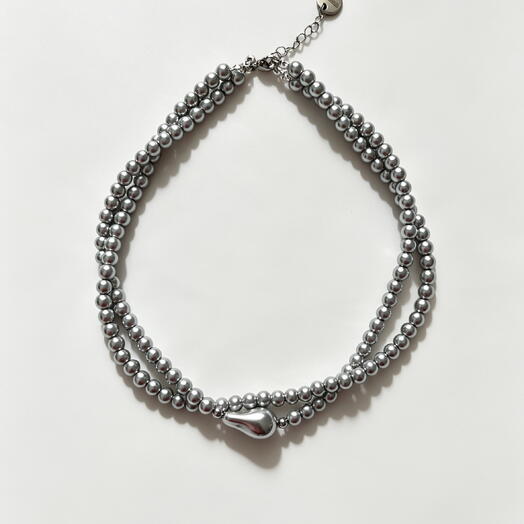 Бусы Silver Pearls