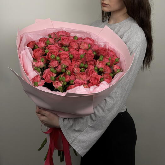Кустовая роза (15 шт)