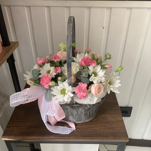 Цветочная корзина 💐