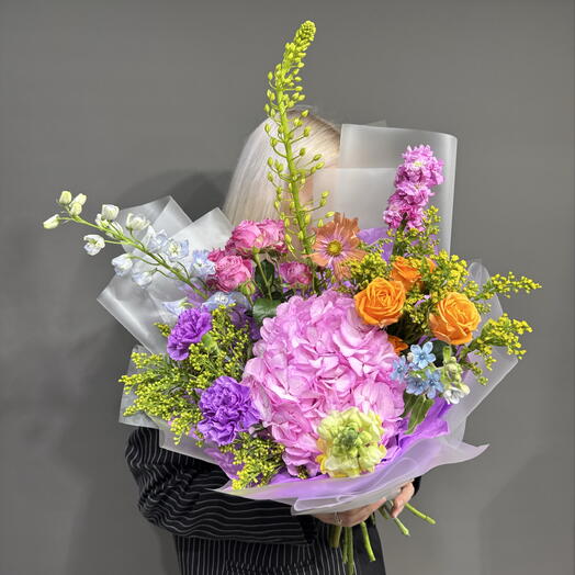 Дофаминовый букет с эремурусом