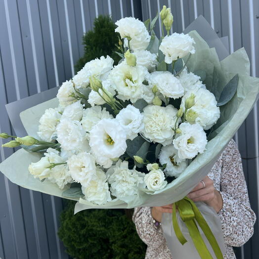 Эустома и диантусы 💐