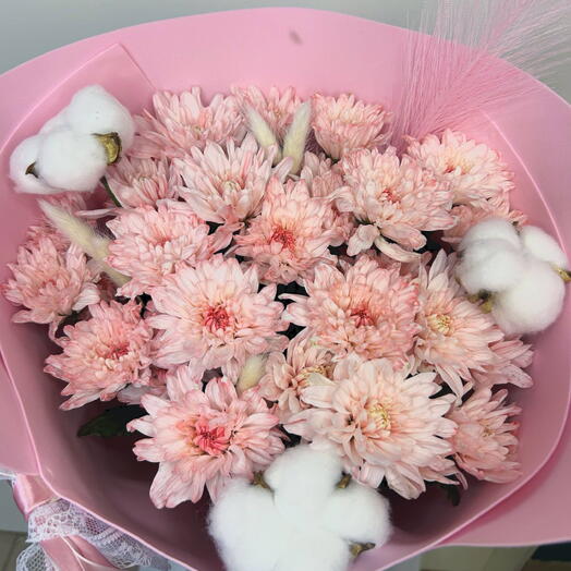 Букет "Розовый зефир"