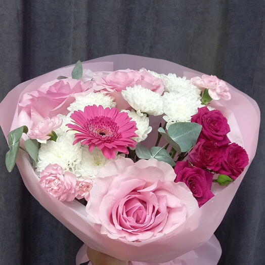 Авторский круглый букет 💐