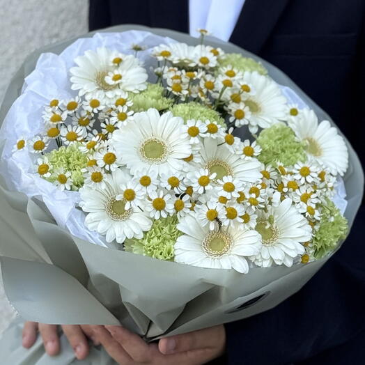 букет с герберами М