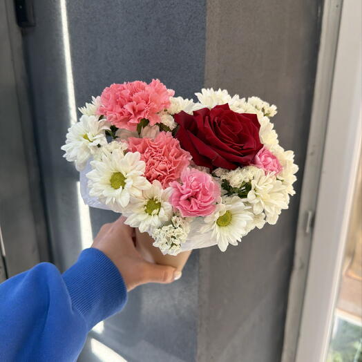 Стаканчик с розой 🌹