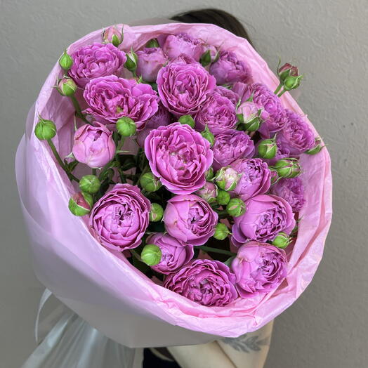 Мистические пиновидные розы 💜