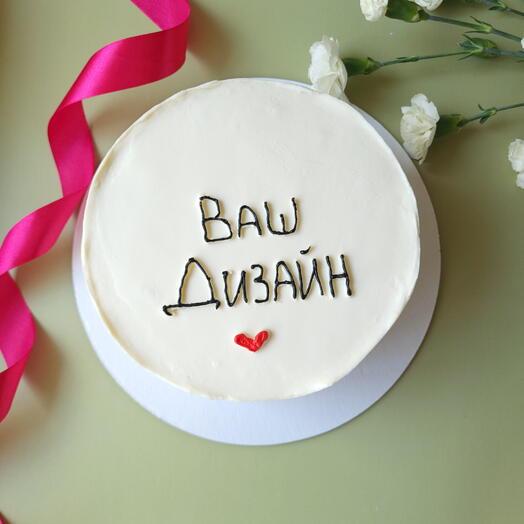 Торт 2кг с вашим дизайном
