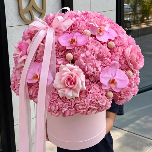 Big flowers box