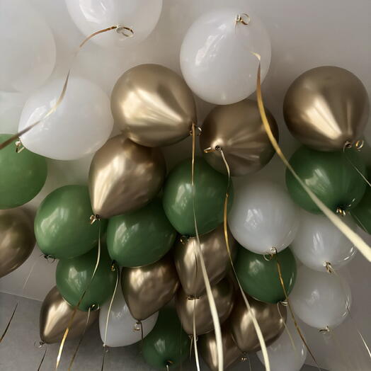 Balloons for the ceiling "eucalyptus" 30