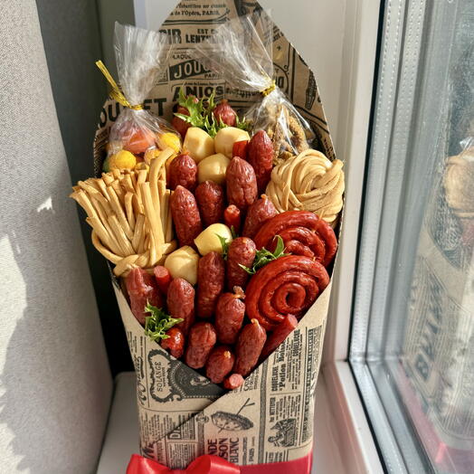 Мужской букет мясной без пива