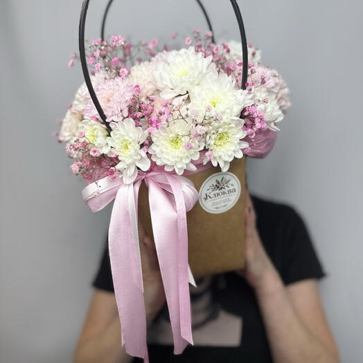 Сакура💕композиция  из цветов💕