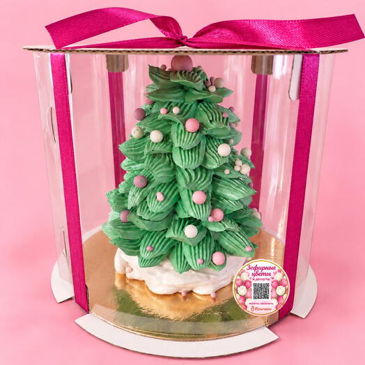 Зефирная ёлочка в подарочной тубе 🎄