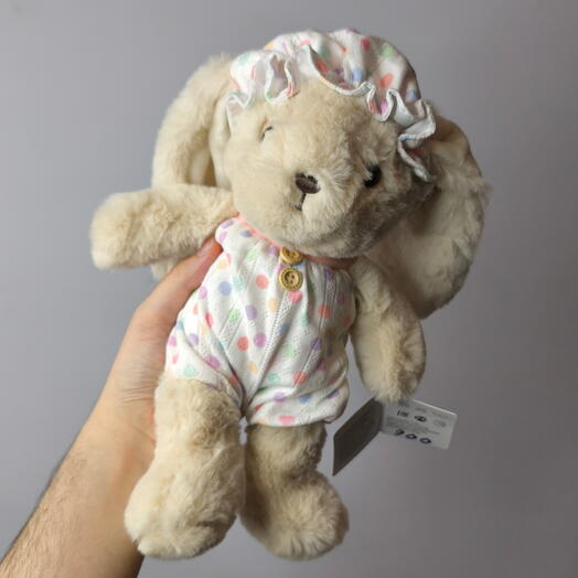 Игрушка «Зайчик в пижаме» 2