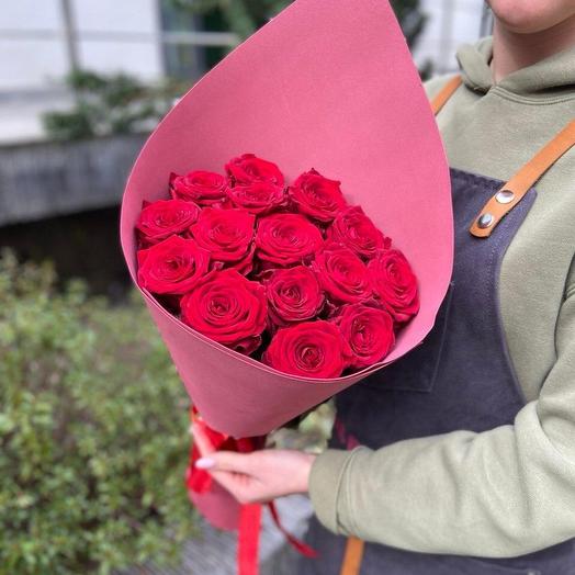 Ramo de rosas rojas