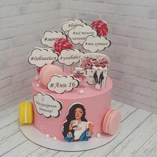 Pastel de diseño personalizado