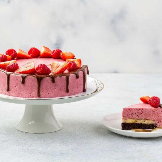 Cherry cheesecake