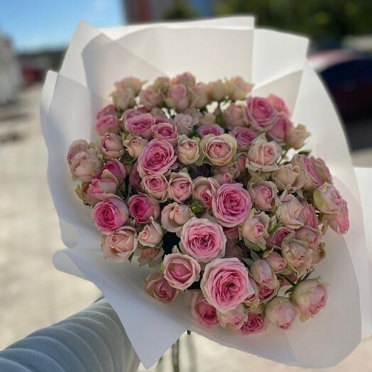 19 кустовых роз