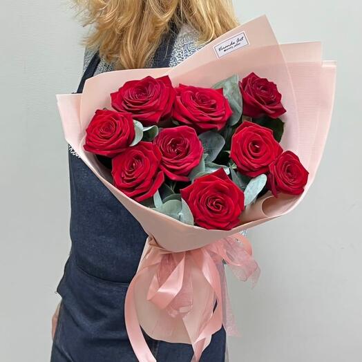 Bouquet of 9 roses
