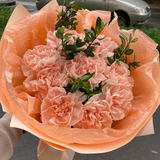 Bouquet of dianthuses